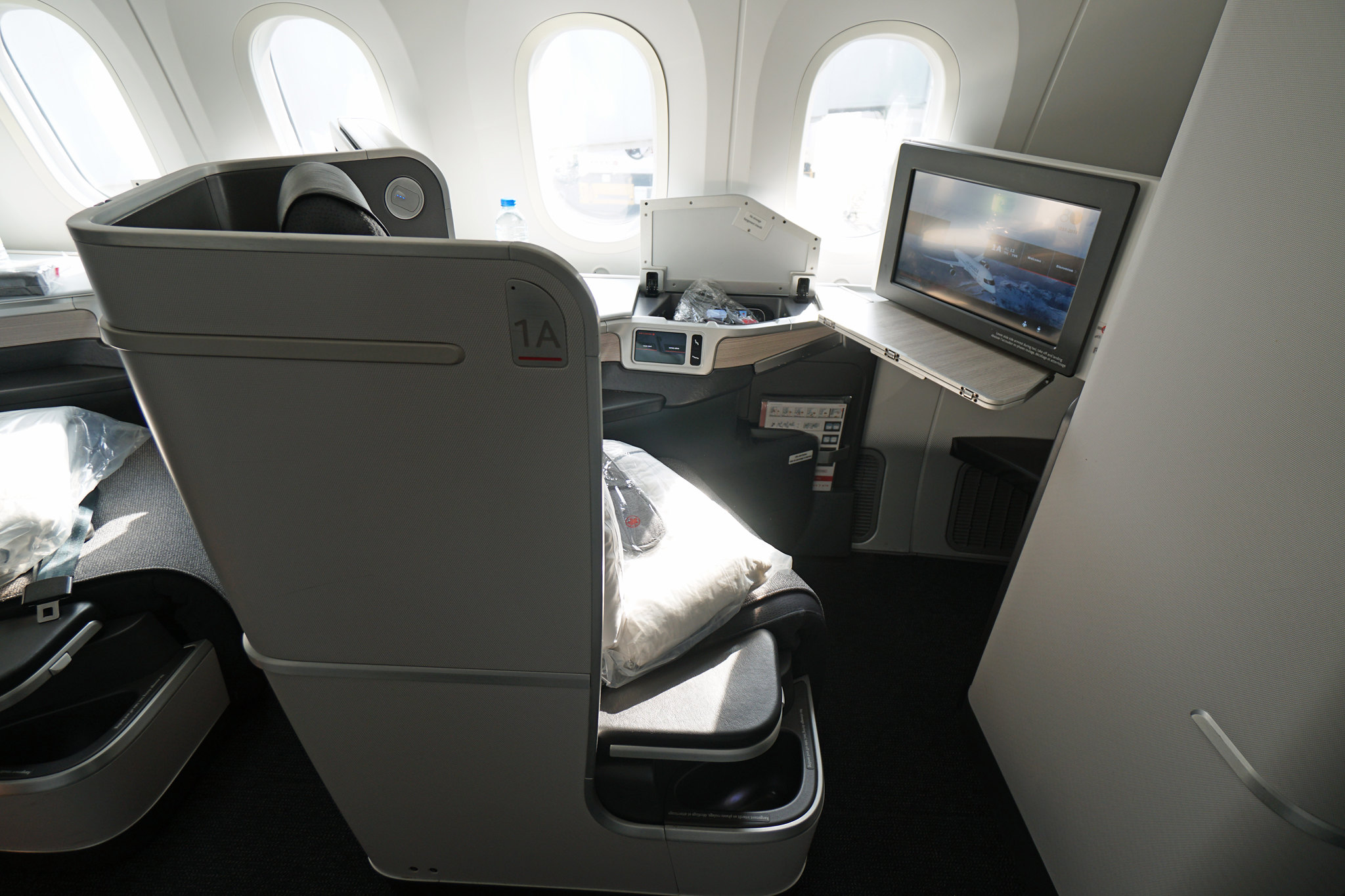 Air Canada business class pods