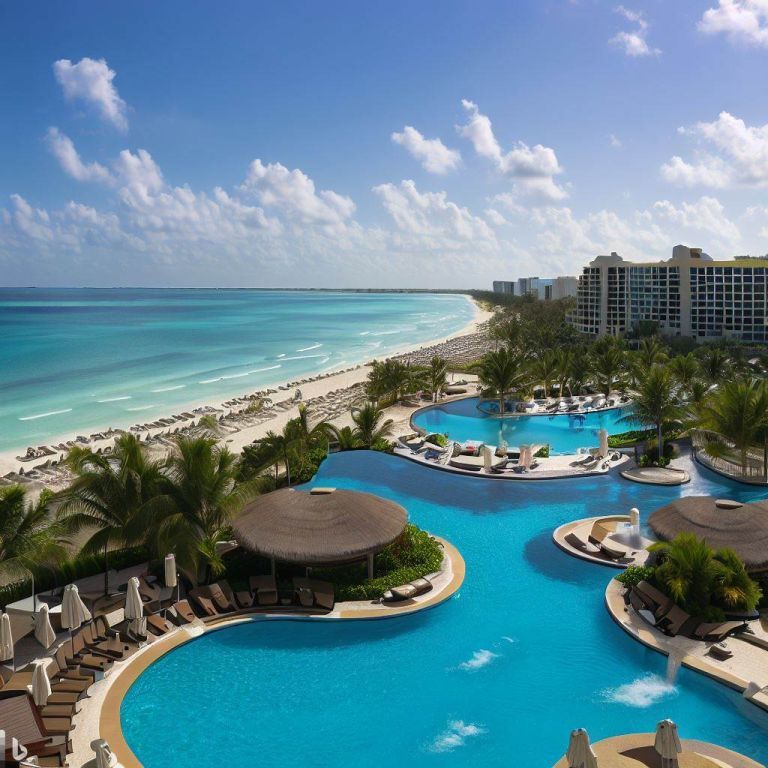 Hyatt Ziva Riviera Cancun Pools and Beaches