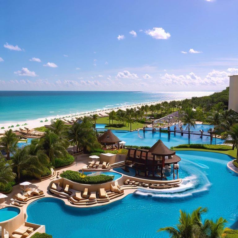 Hyatt Ziva Riviera Cancun Pools and Beaches