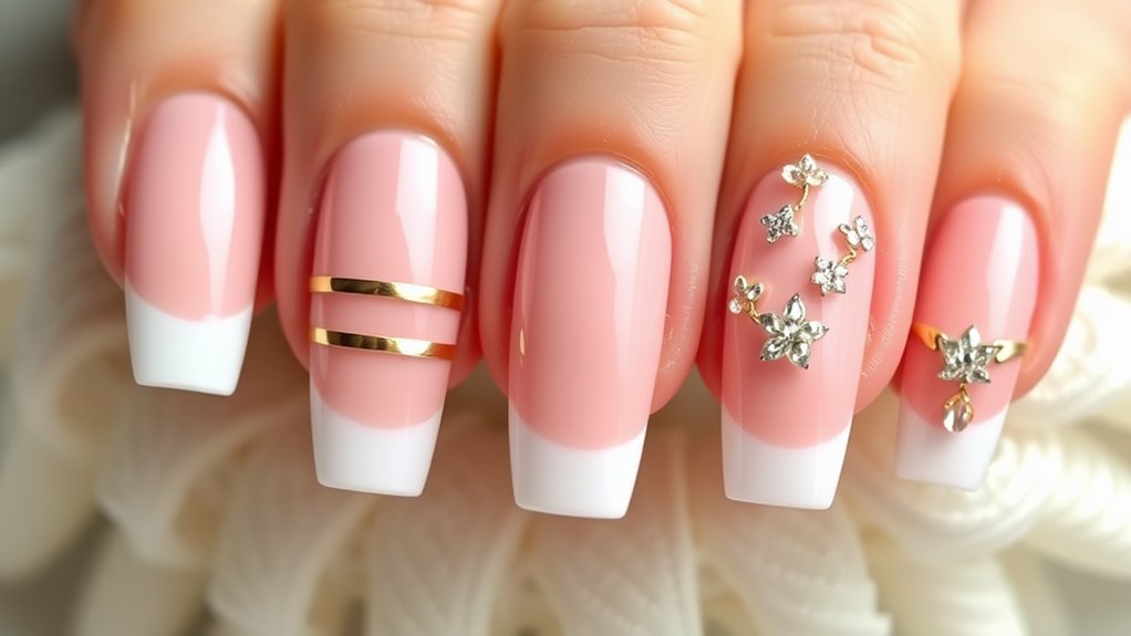 french manicure style options