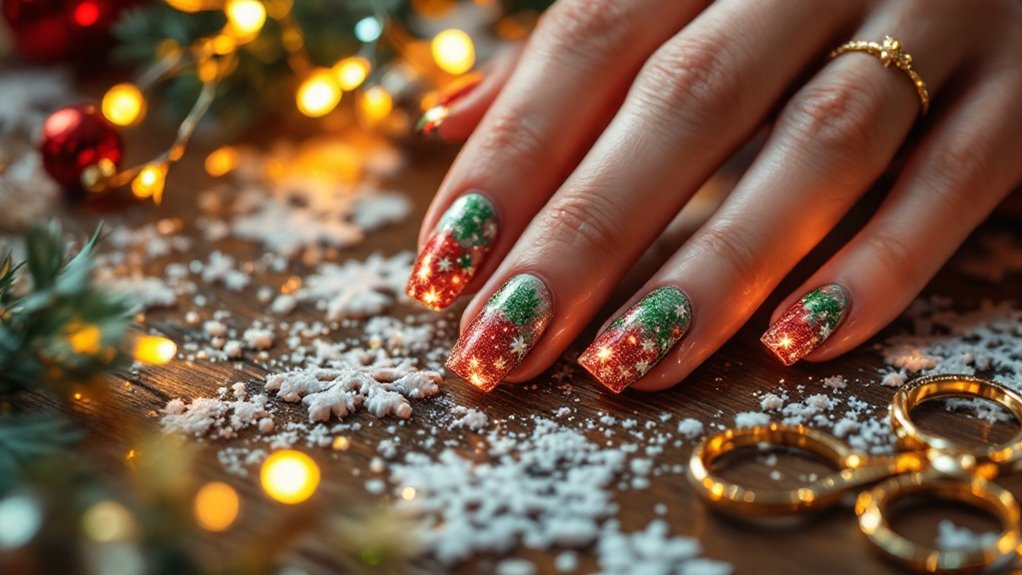 How to Make Your Christmas Nails Last All Season