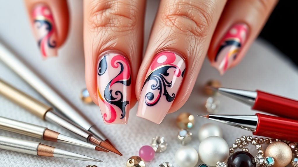 nail art tools techniques