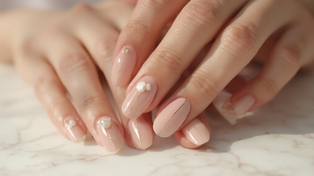 simple and elegant nails