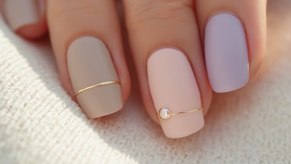 simple yet elegant nails