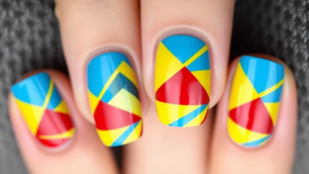 striking bold geometric designs