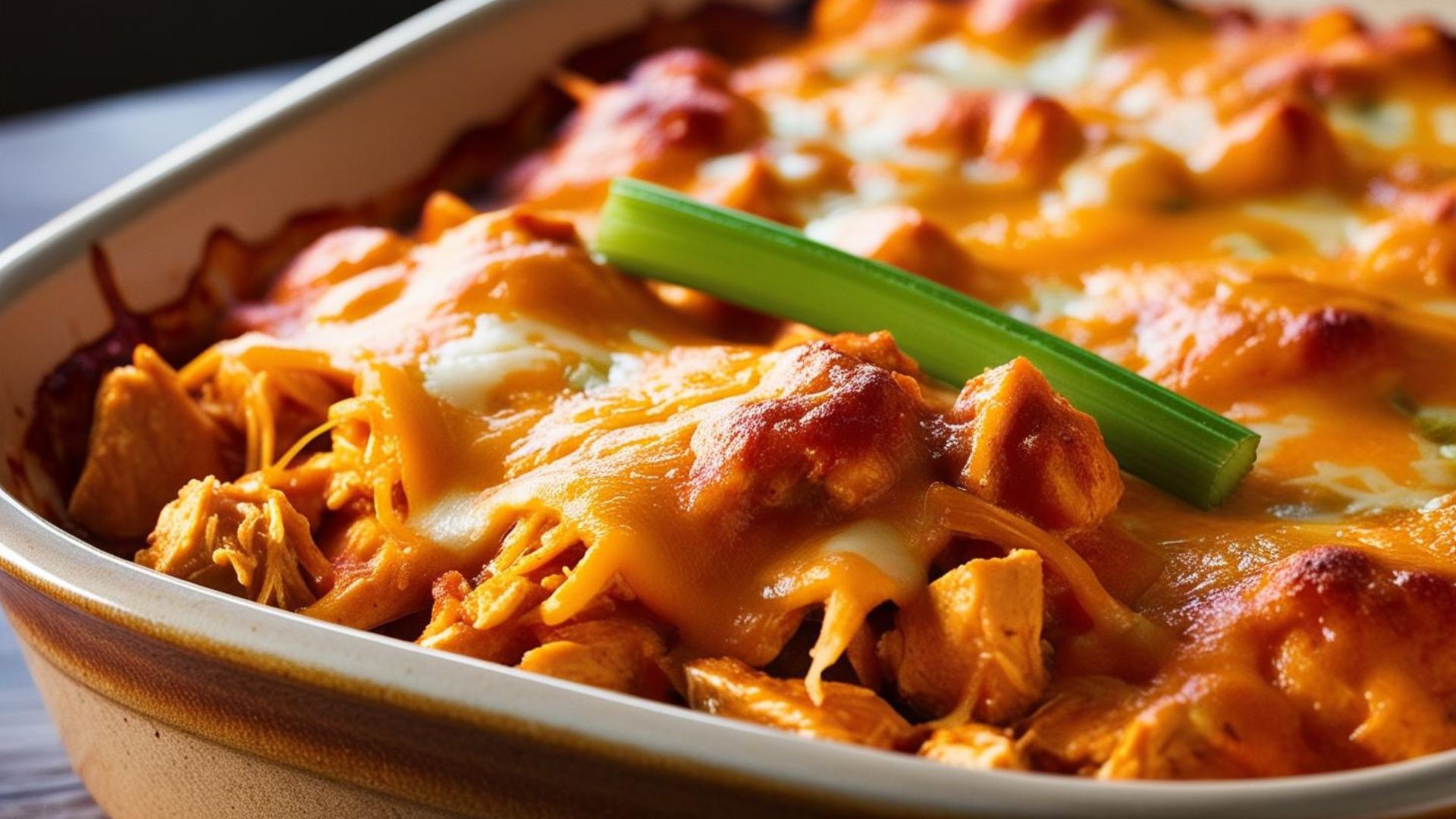 Buffalo Chicken Casserole Recipe