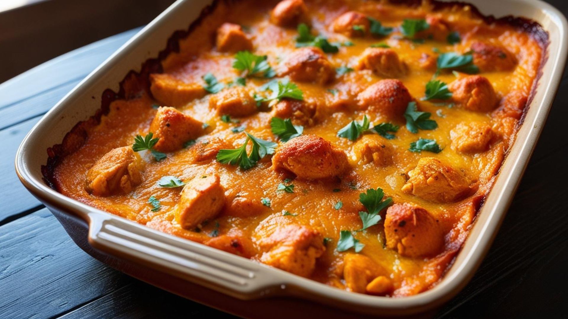 Gluten-Free Buffalo Chicken Casserole