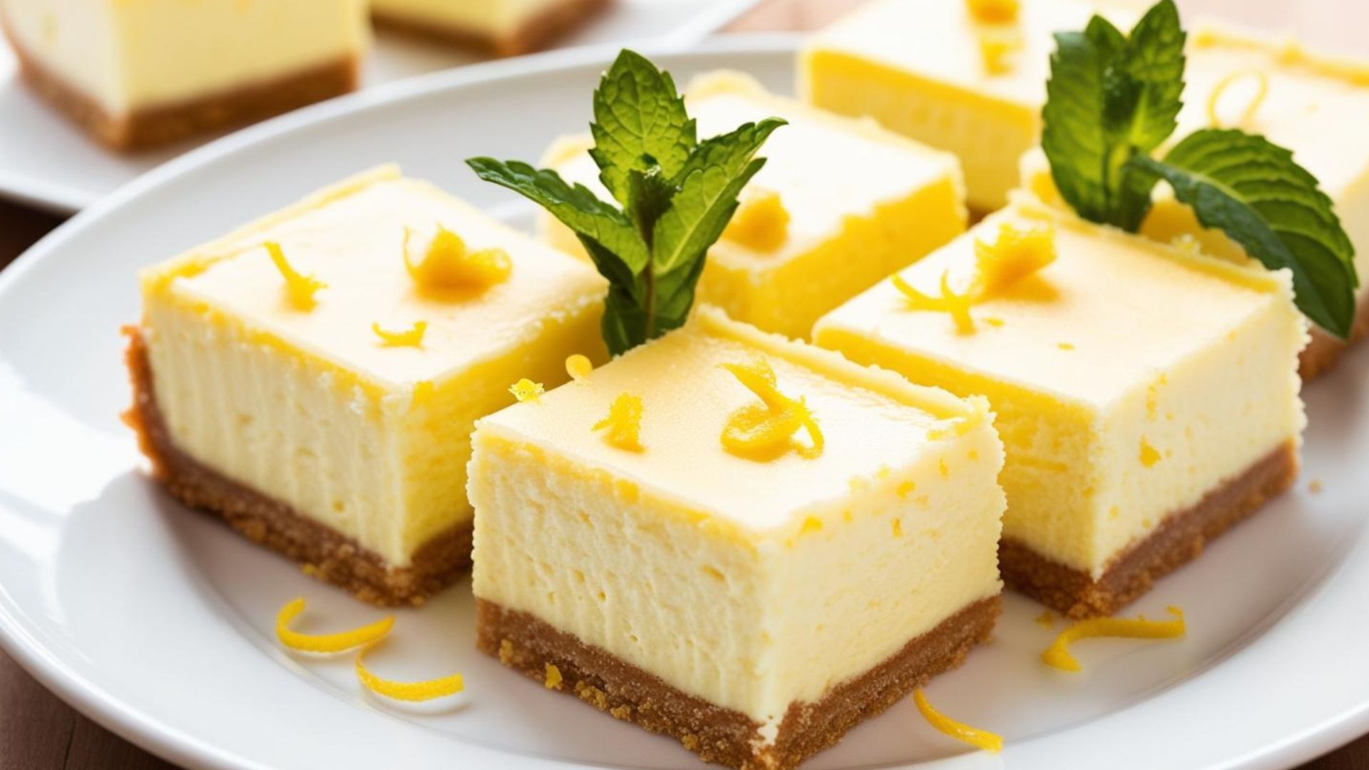 Lemon Cheesecake Squares
