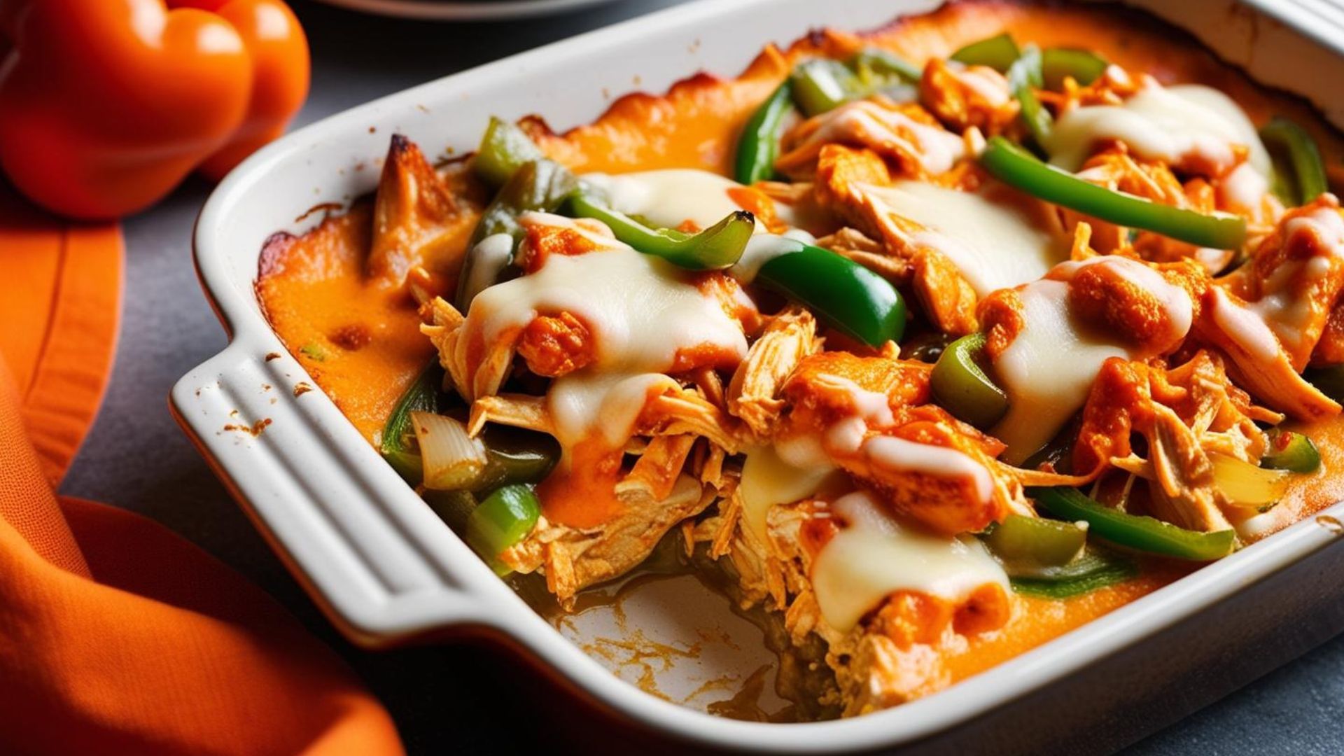Philly Cheesesteak Buffalo Chicken Casserole: A Bold Fusion Recipe for 2025